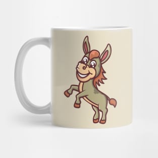 cute little prancing donkey Mug